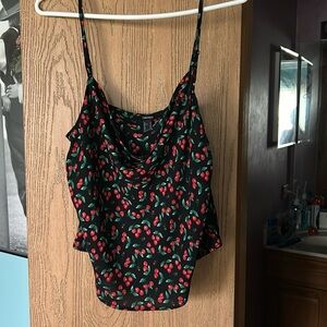 Forever 21 black cherry tank top